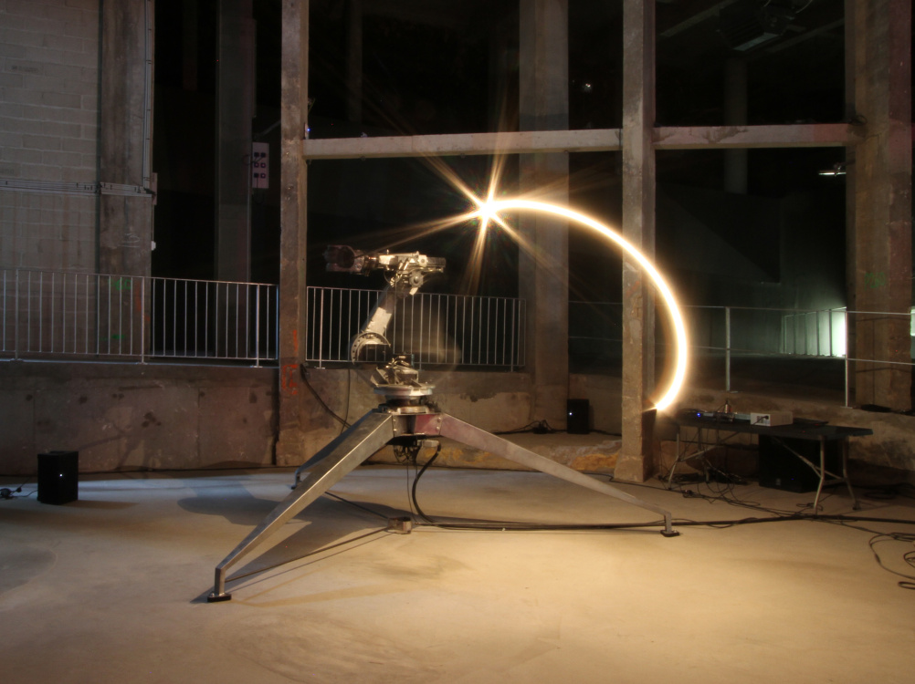 Conrad Shawcross, The ADA Project, 2013, Installation view at Palais de Tokyo, Paris