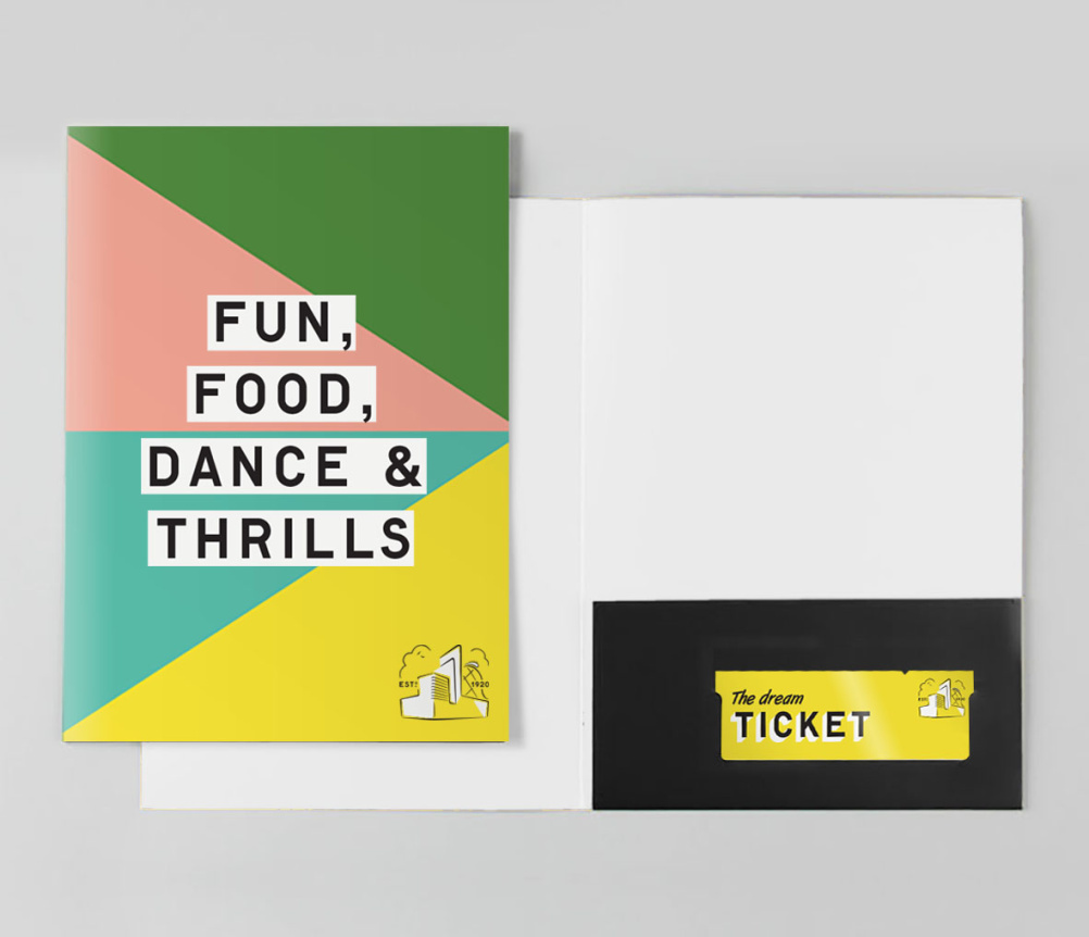 Dreamland Margate printed collateral