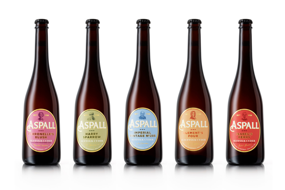 Aspall special bottles