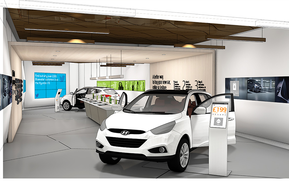 Rockar Hyundai showroom