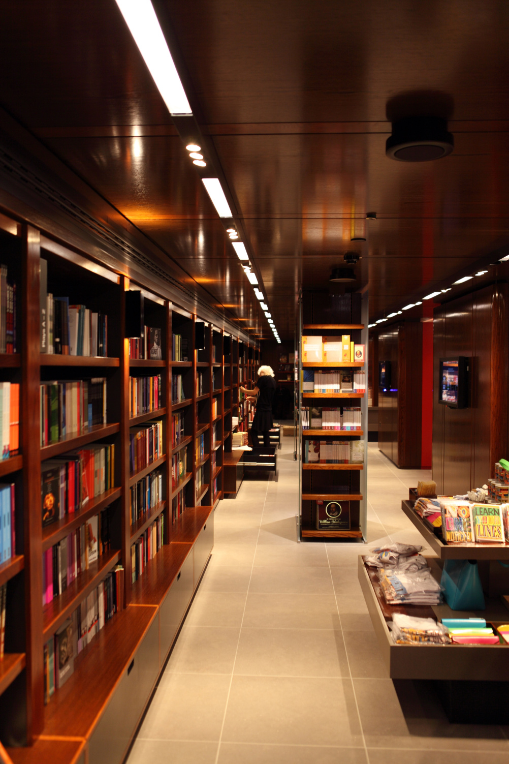 National Theatre Bookshop by Lumsden Design