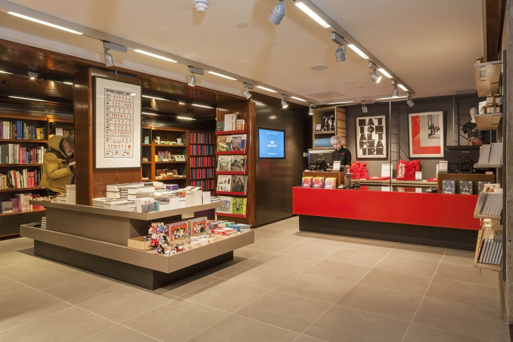 National Theatre Bookshop by Lumsden Design