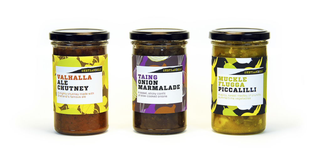 The Shetlandeli chutney range