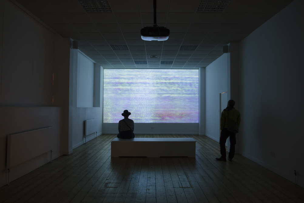 Susan Hiller Resounding (Infrared), 2013 Installation View at Summerhall, Edinburgh