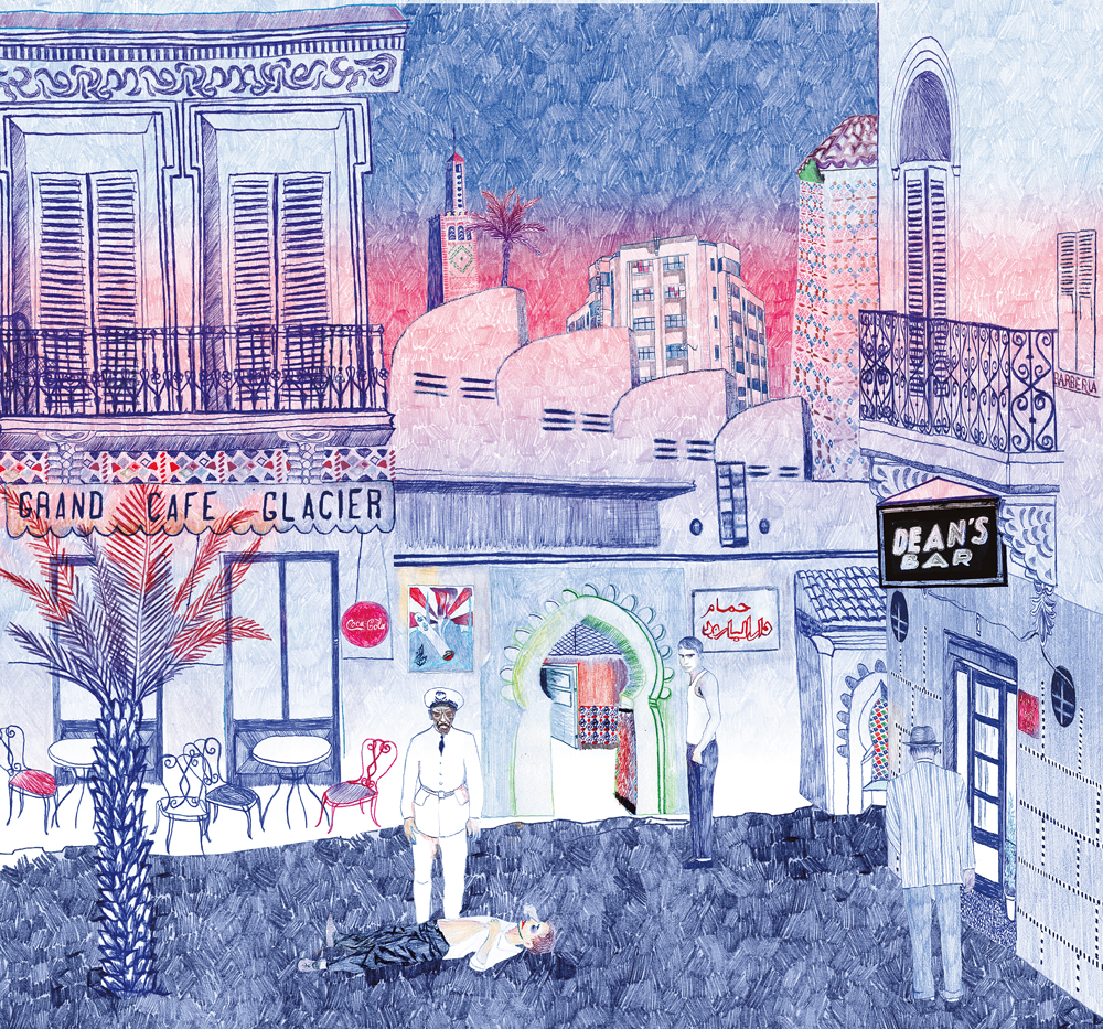 Tangiers, from This Is Bacon, illustrated by Christina Christaforou