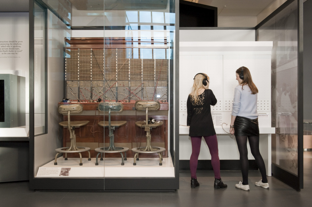 The Manual Telephone  Exchange from  Enfield