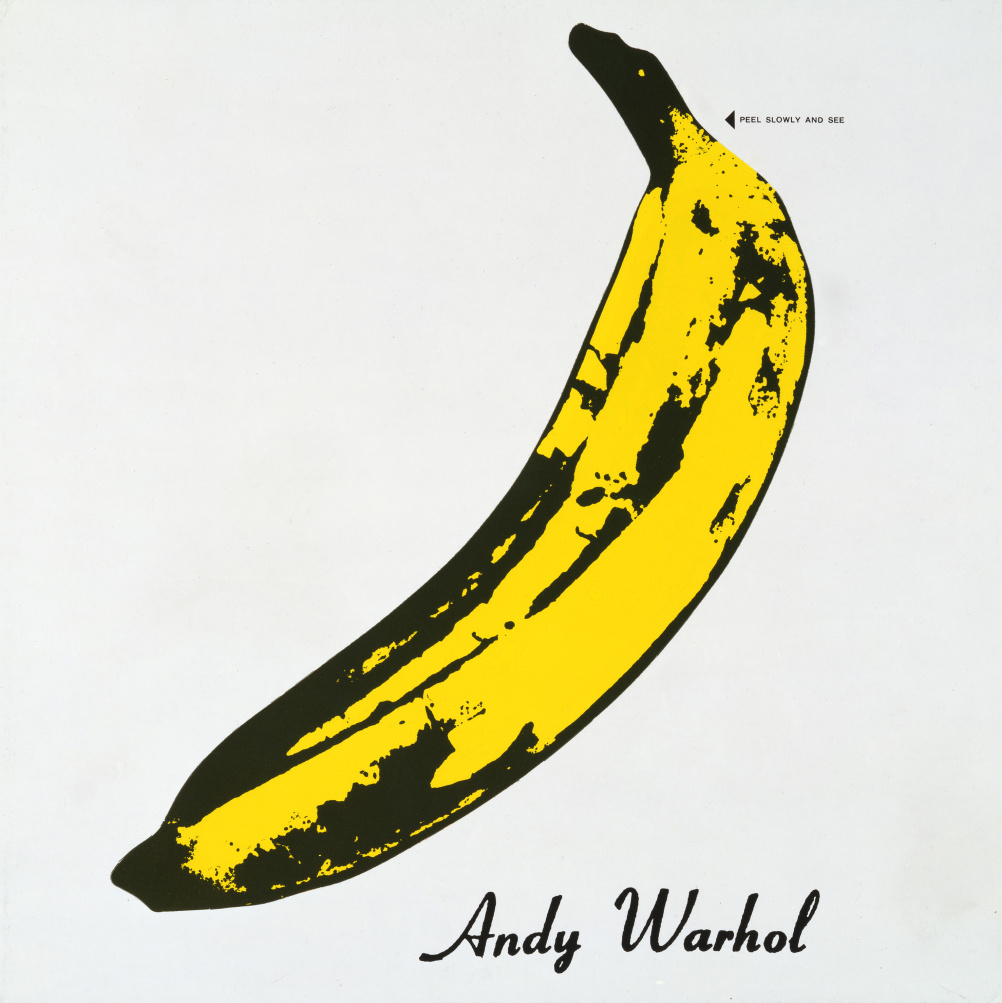 The Velvet Underground and Nico 1967 Album cover design by Andy Warhol  