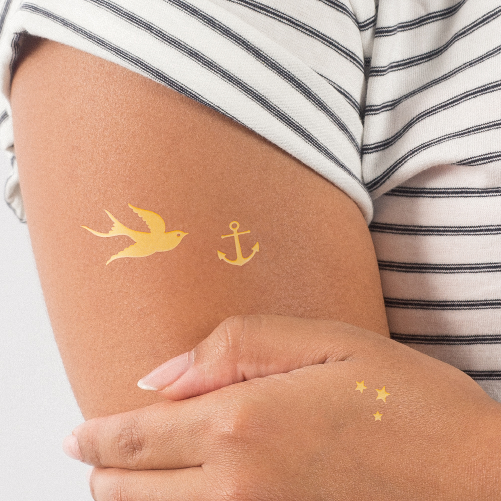 Gold Tattoos, by Together Design