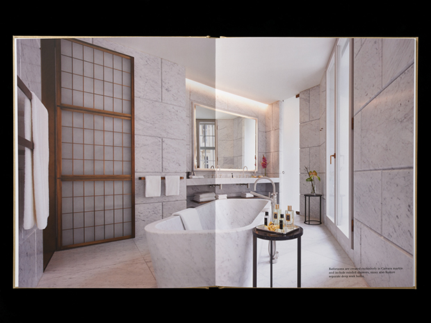 Chipperfield's designs reference the outside of the Café Royal buidling