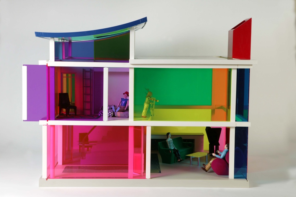 Kaleidoscope House USA, 2001, by Laurie Simmons, Peter Wheelwright and Boz