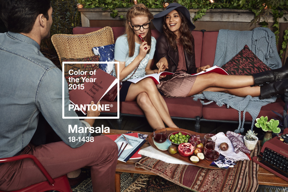 Pantone 18-1438 Marsala