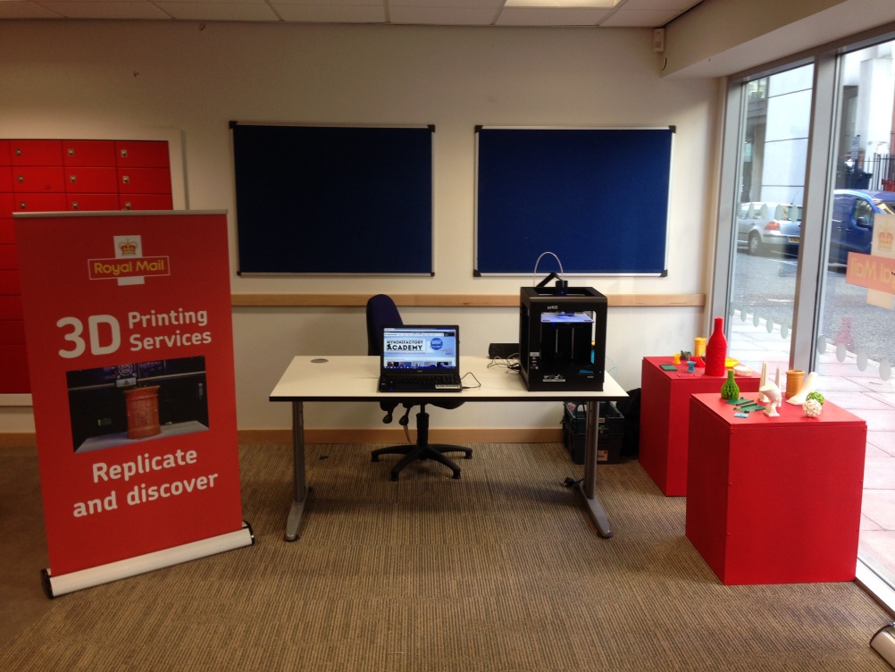Royal Mail 3D printing service