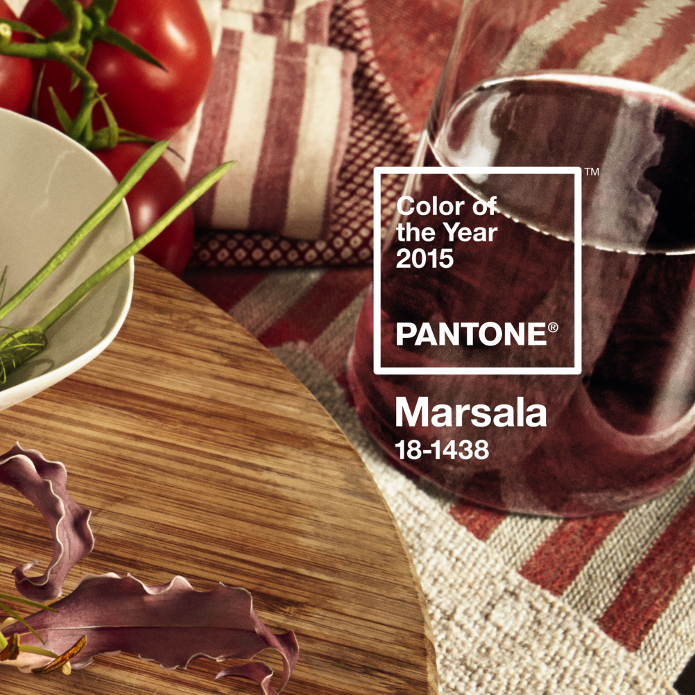 Pantone 18-1438 Marsala 