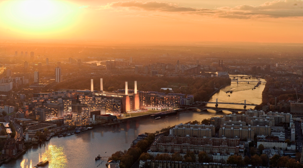 The site for the planned new bridge