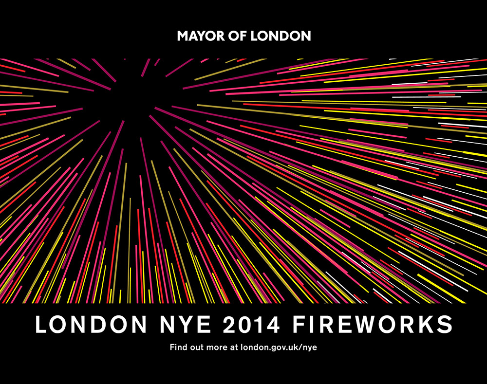 Mayor of London's NYE 2014 Firework campaign