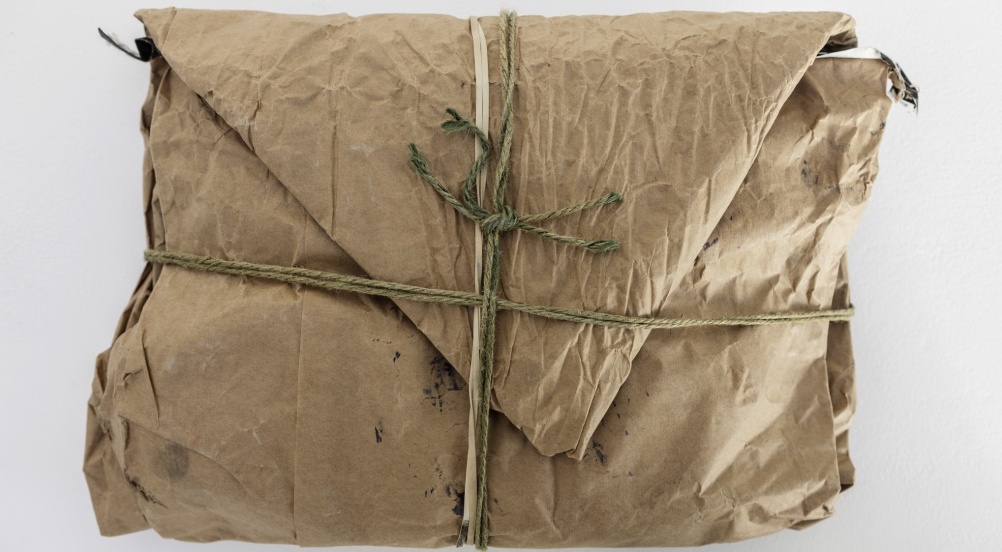 One of the mysterious parcels