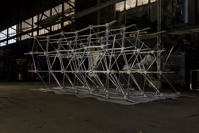 Test section of hive structure Milan Expo
