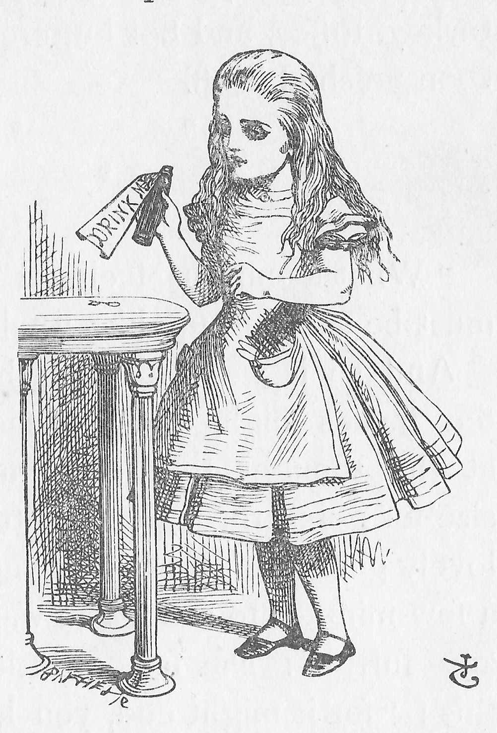 Alice’s Adventures in Wonderland by Lewis Carroll, illustrated by Sir John Tenniel, 1886