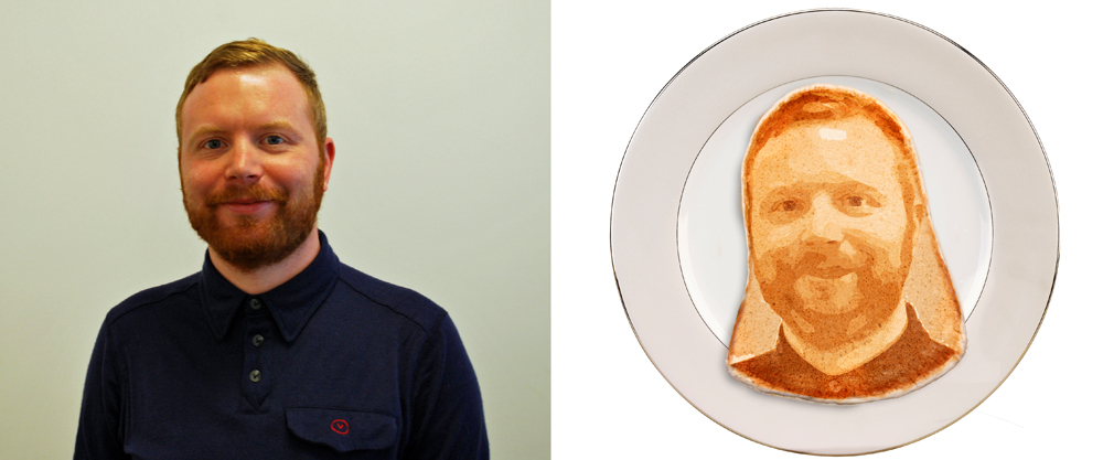 DW editor Angus gets the pancake treatment