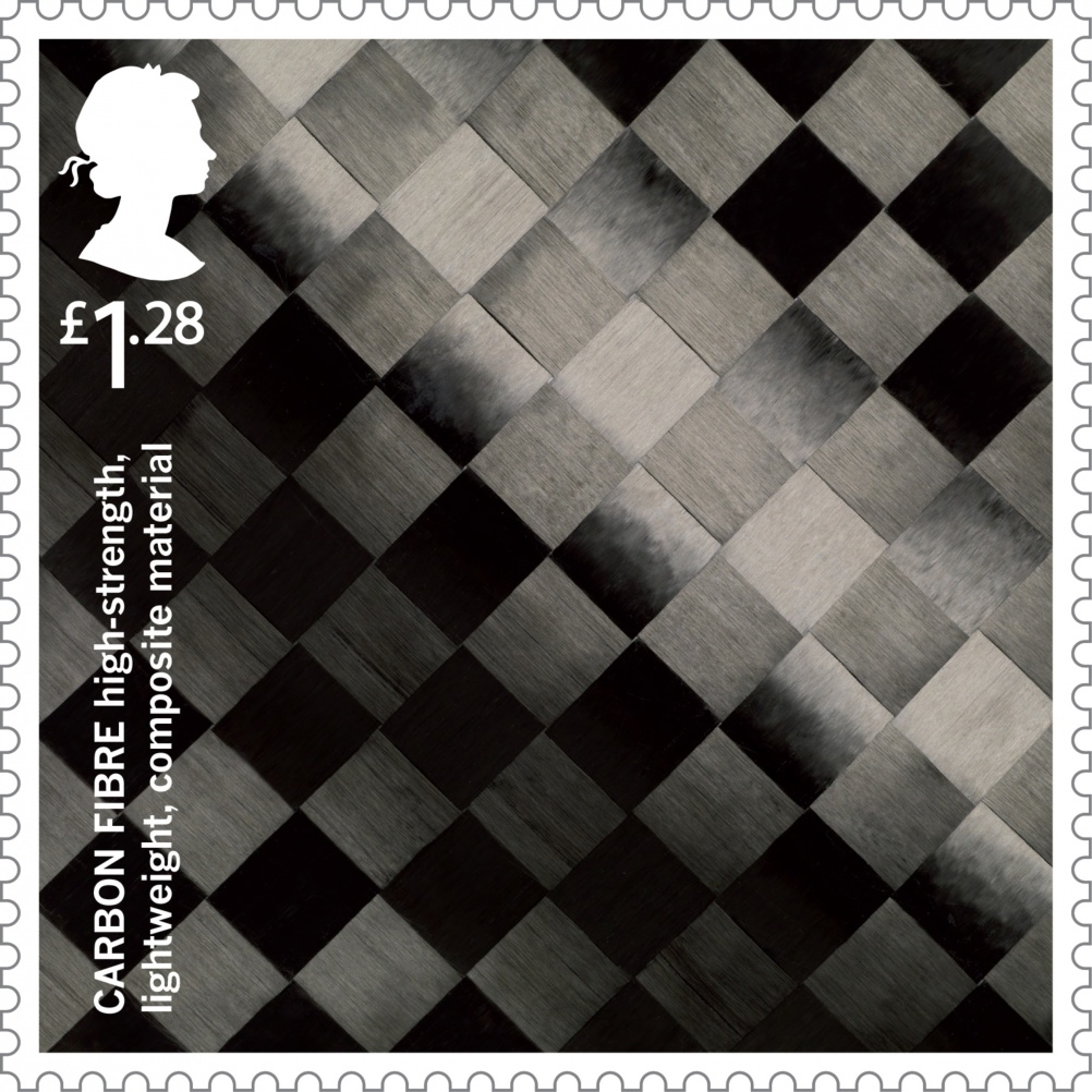 Carbon Fibre stamp, by GBH