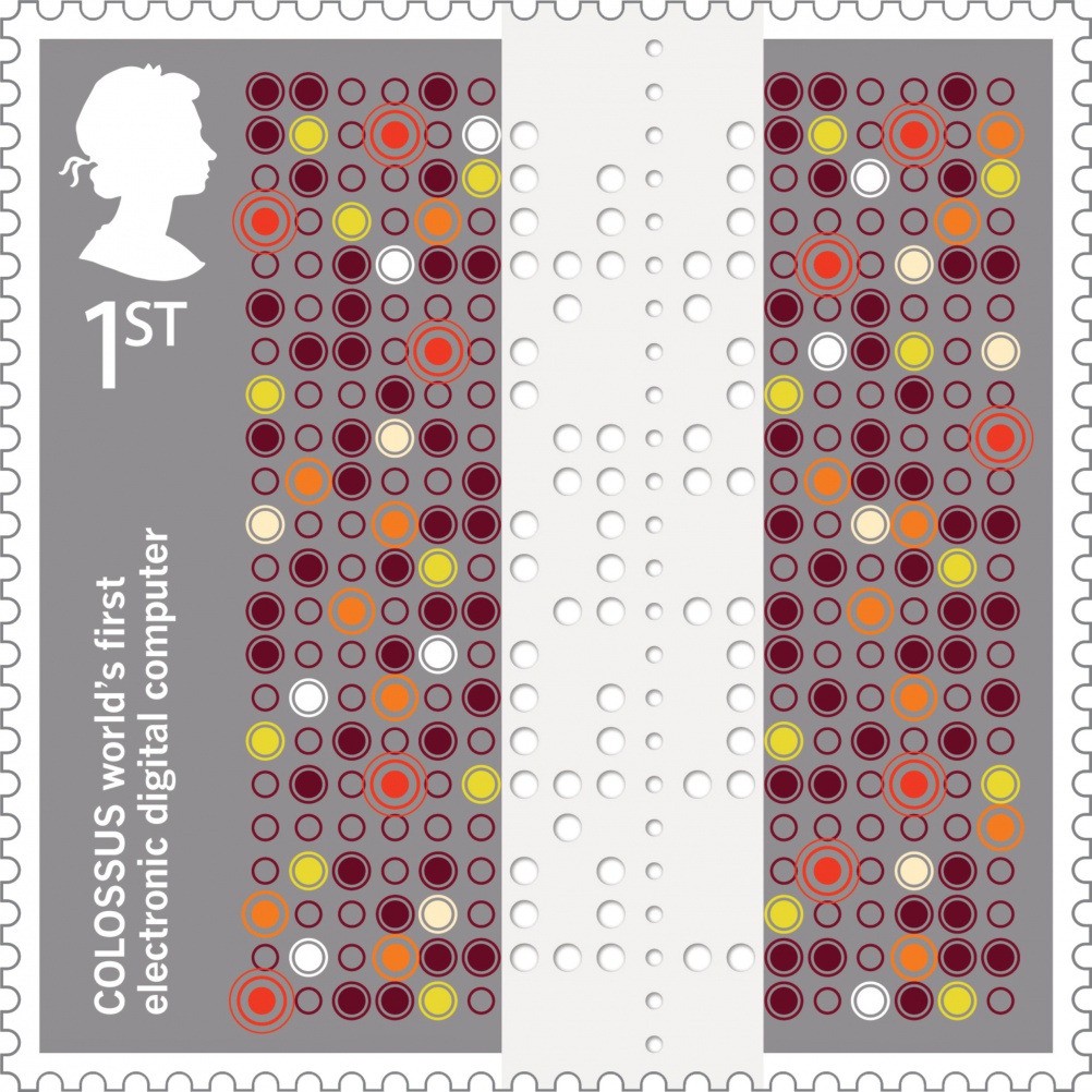 Colossus stamp, by GBH