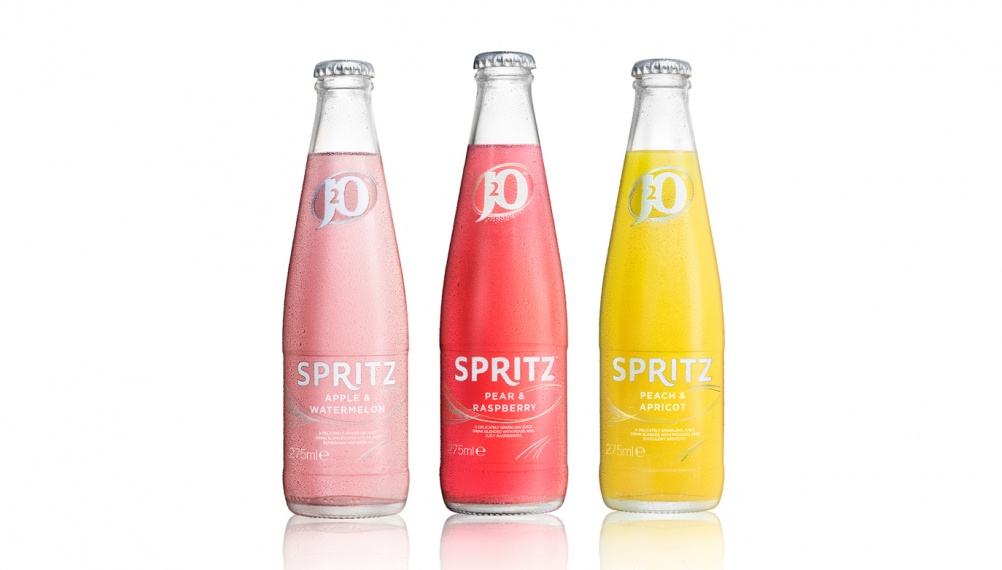 J20 Spritz packaging, by Identica