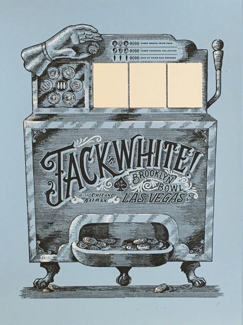 Jack White Poster, by Matthew Jacobson & Shelby Rodeffer