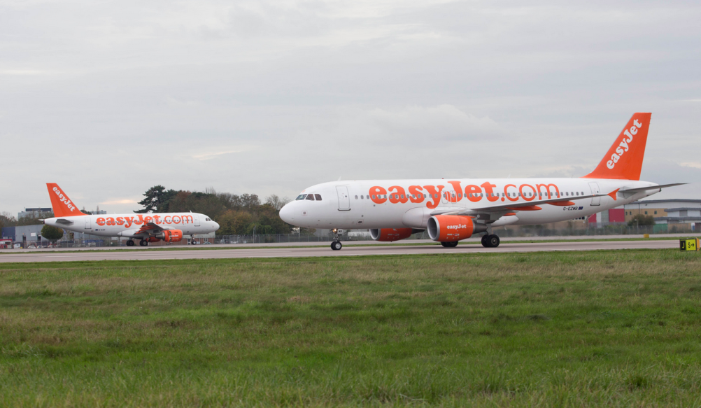 EasyJet's existing livery, introduced in 1998