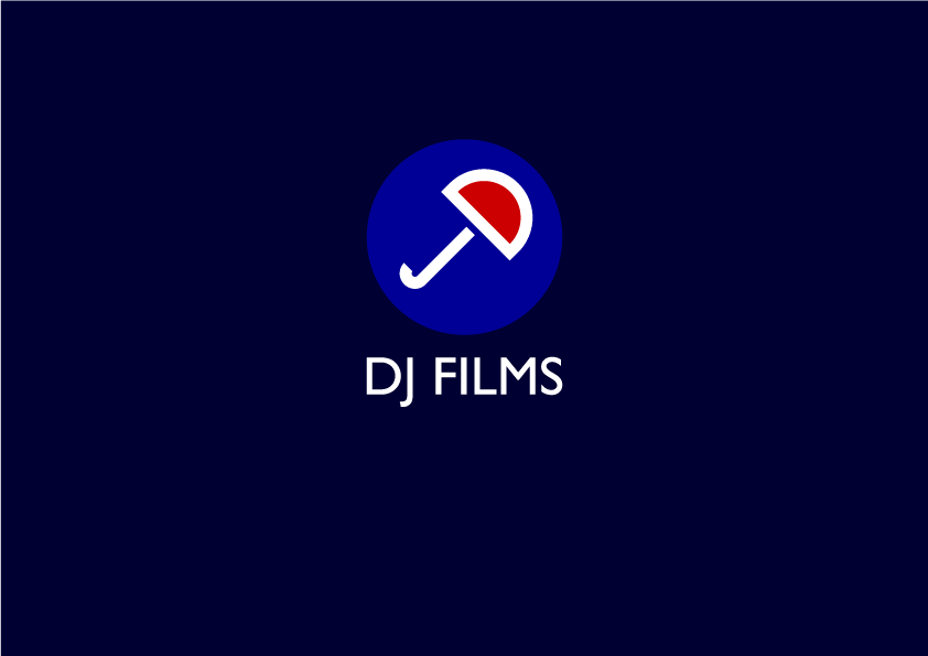 New identity for British independent film company DJ Films, by Jon Daniel. The brand identity uses the "D" and the "J" from the company name to form an umbrella, referencing the all-encompassing nature of film production.