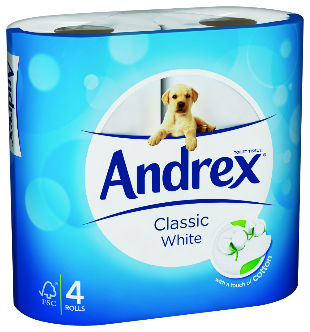 Andrex rebrand by Sterling Brands 