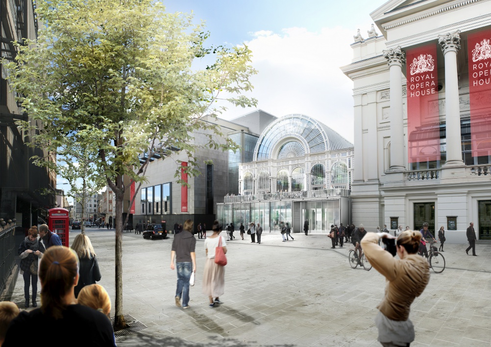 Proposals for the new Bow Street entrance