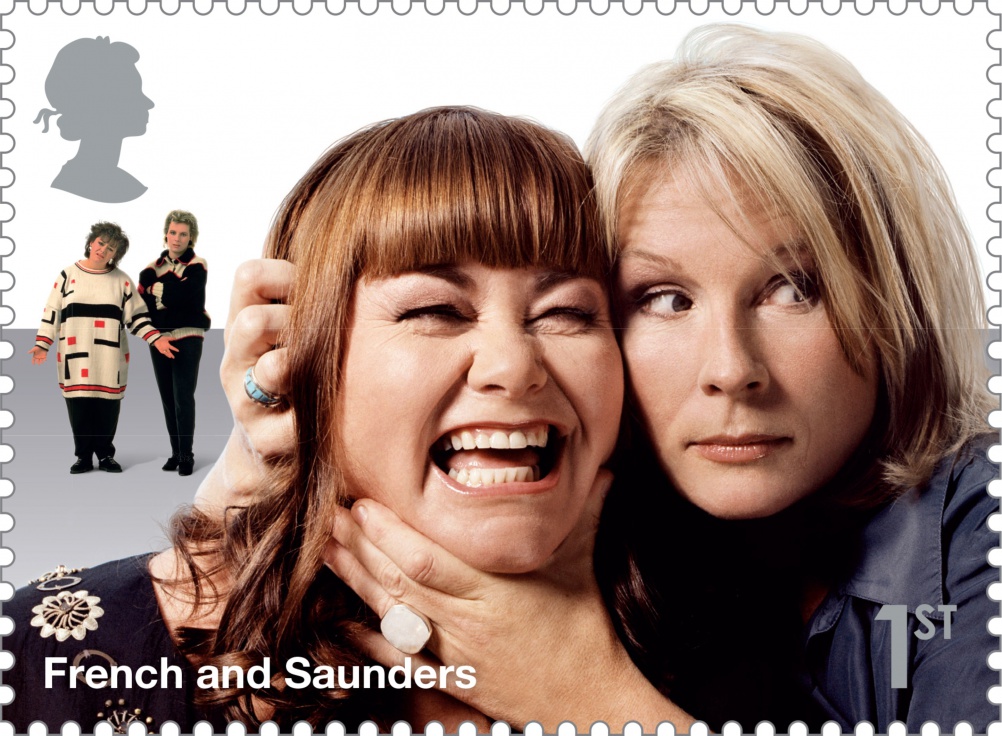 Comedy_Greats_French_and_Saunders_Stamp_400