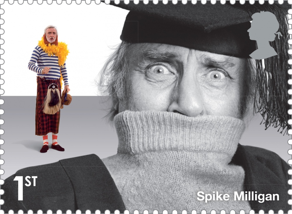 Comedy_Greats_Spike_Milligan_Stamp_400