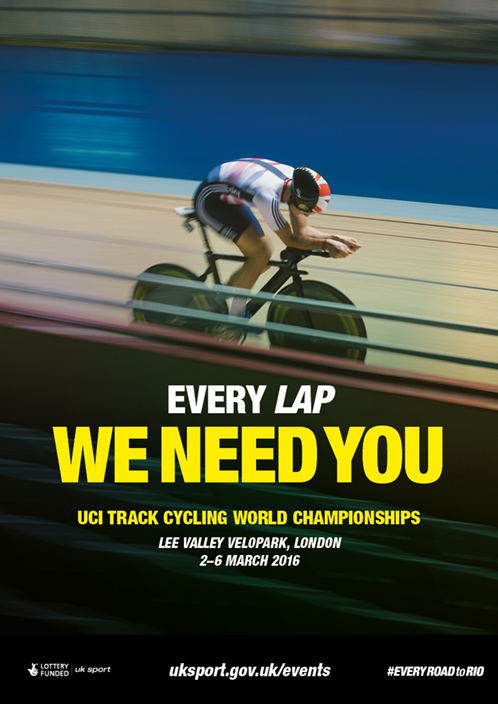 Road to Rio_A3 Generic Poster_Track Cycling