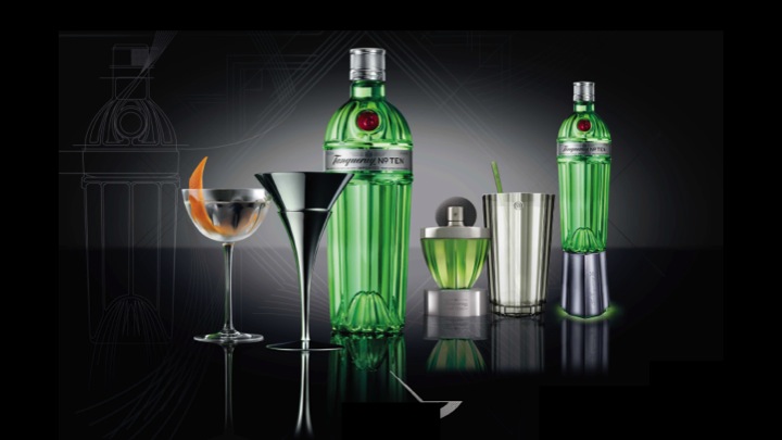 Tanquray No. Ten designs for Diageo, by Design Bridge