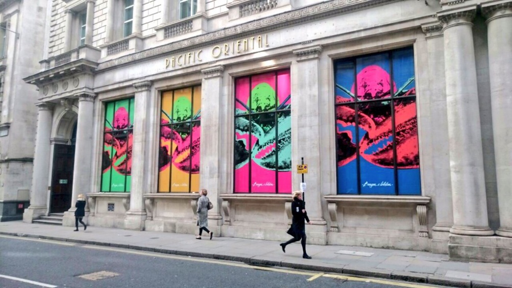 “Andy Warlobs” hoardings by Graphicks - Design Week