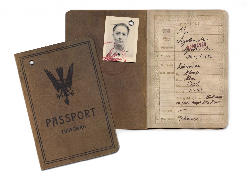 Passport design for The Grand Budapest Hotel