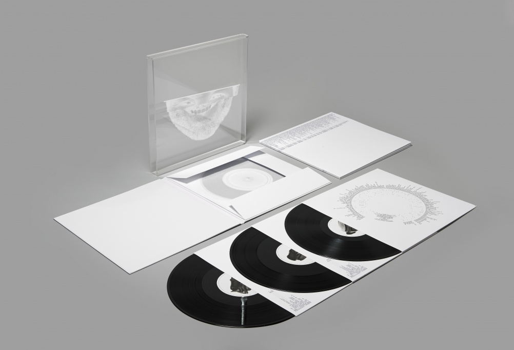 Aphex Twin — Syro album (Warp) 2014 Ltd Edition (250) Perspex boxed 12" Vinyl with bonus track pressed into card.