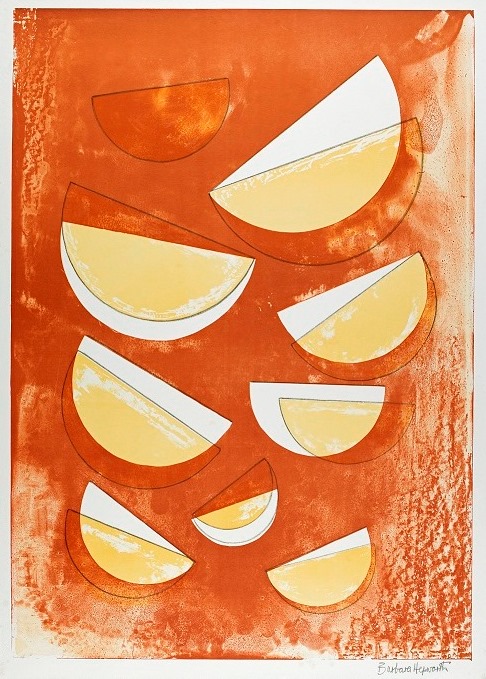 Barbara Hepworth, The Aegean Suite, 1971, Lithograph on paper, Courtesy The Hepworth Wakefield