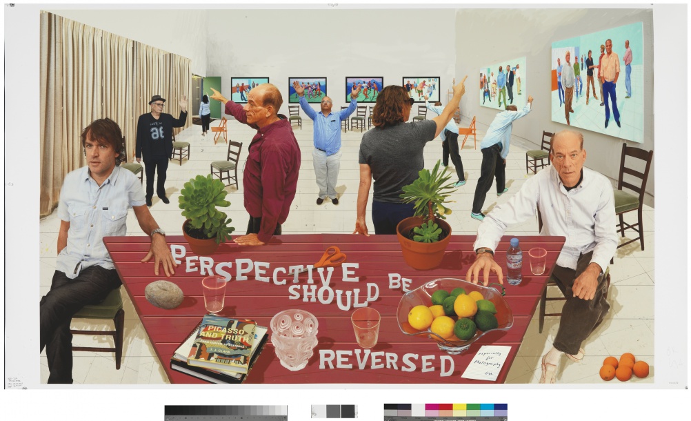 David Hockney, Perspective Should Be Reversed, 2014