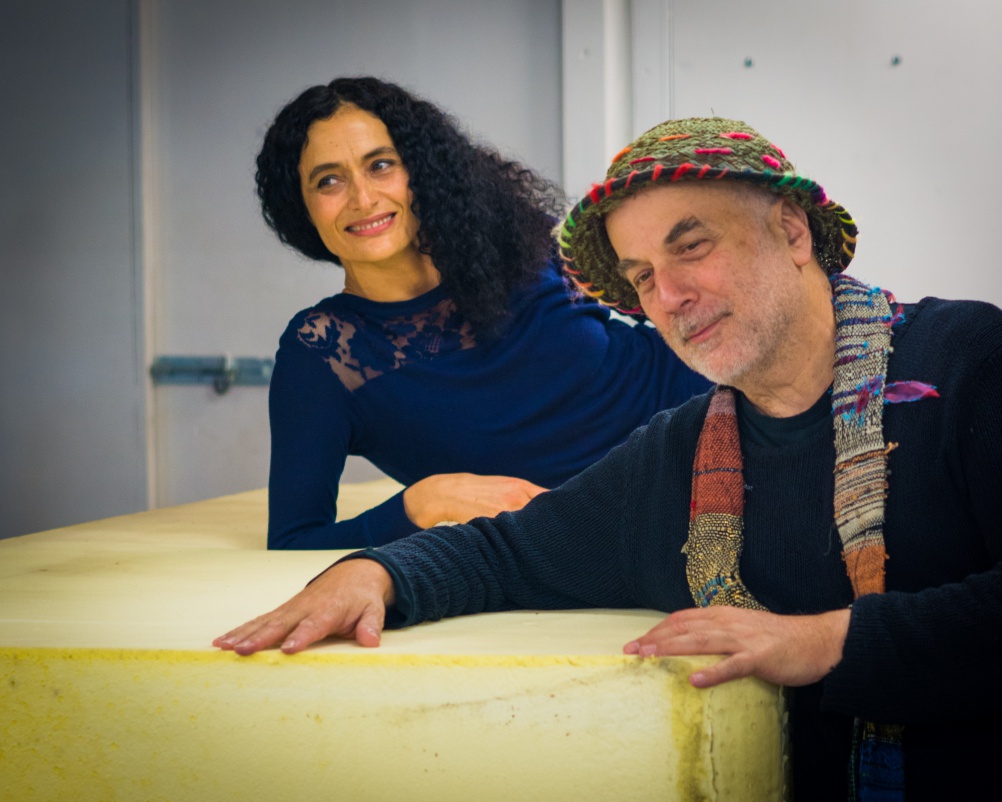 Jasmin Vardimon and Ron Arad.