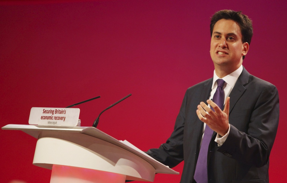 Labour leader Ed Miliband