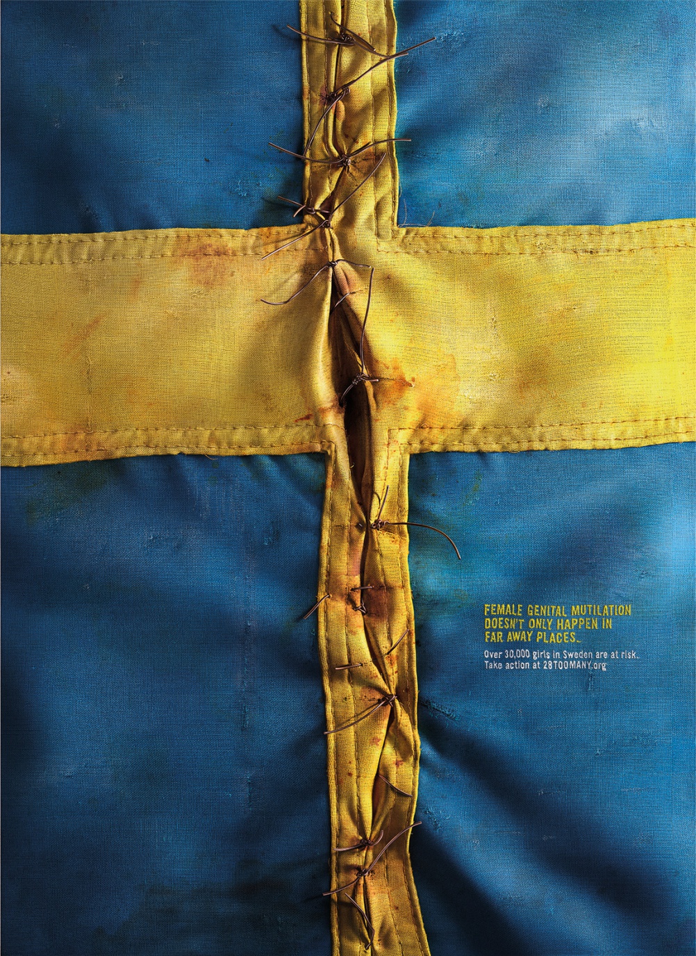 It Happens Here campaign - Swedish flag