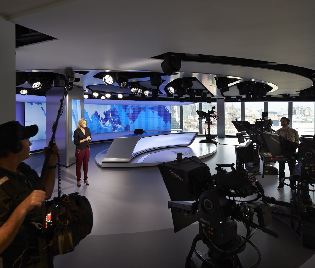 Veech Media_Al Jazeera Studio_The Shard_London_©Hufton+Crow_017