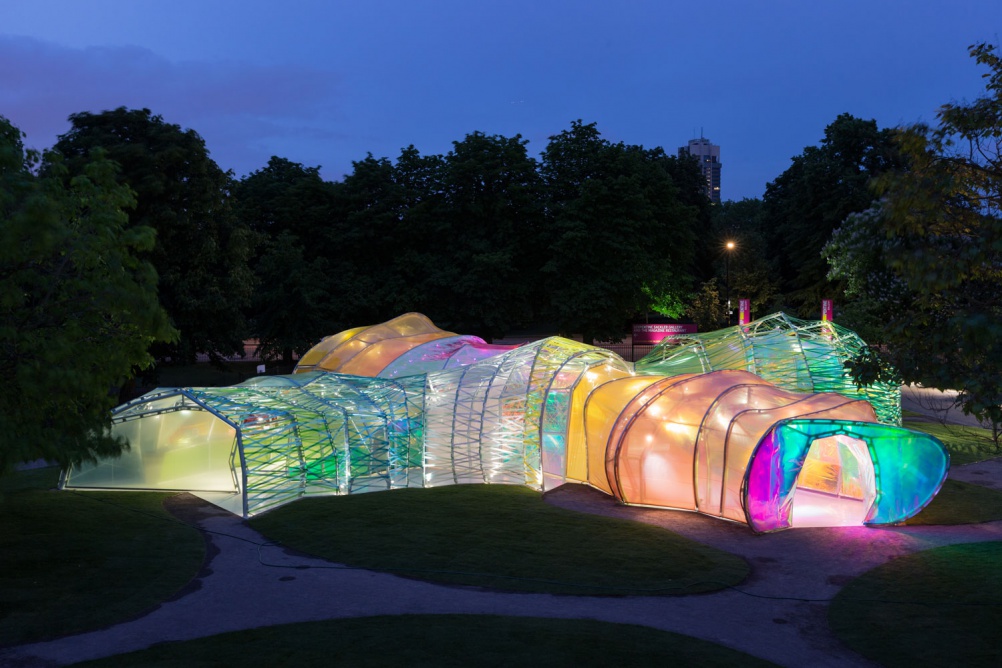 Serpentine Pavilion 2015 designed by selgascano. Photograph © Iwan Baan.