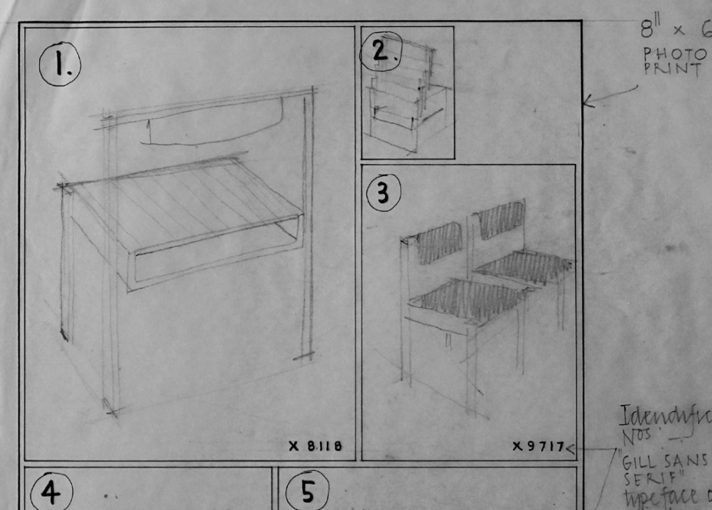 The original design plans