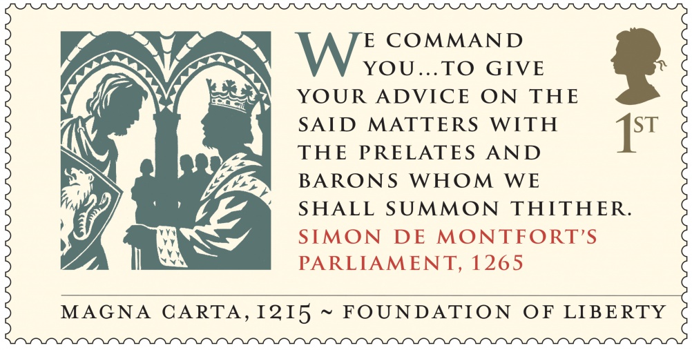 Magna Carta - Simon De Montfort Stamp 400