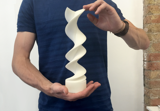 A DNA sculpture prototype