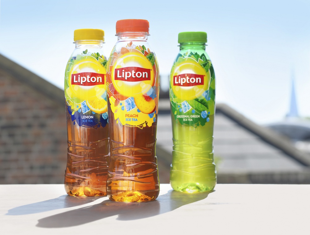 Lipton Ice Tea packaging, created by Design Bridge