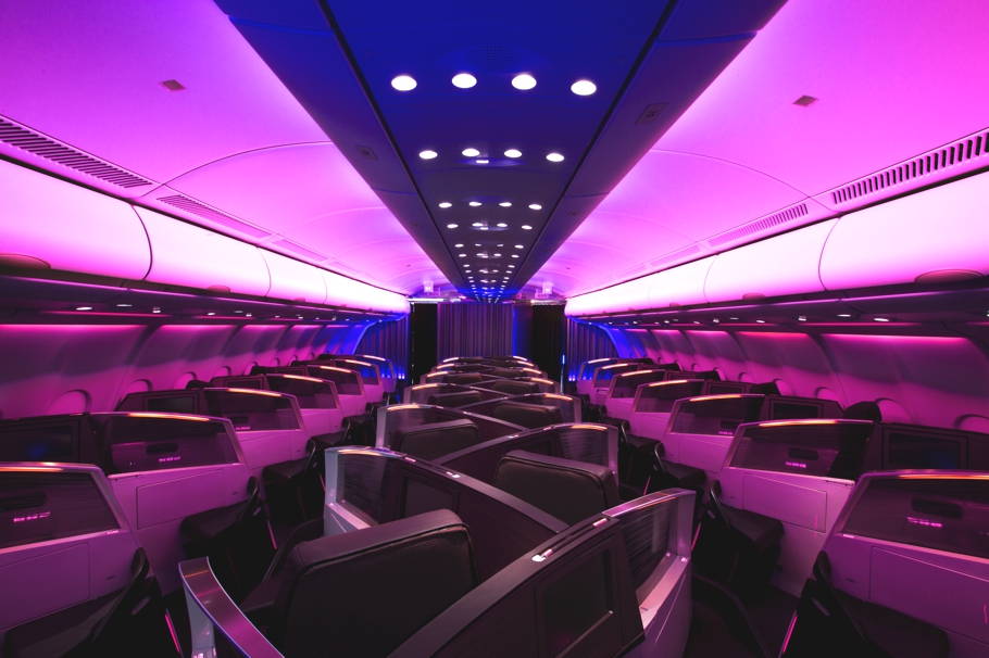 Virgin Atlantic Upper Class seats by Simon Pengelly